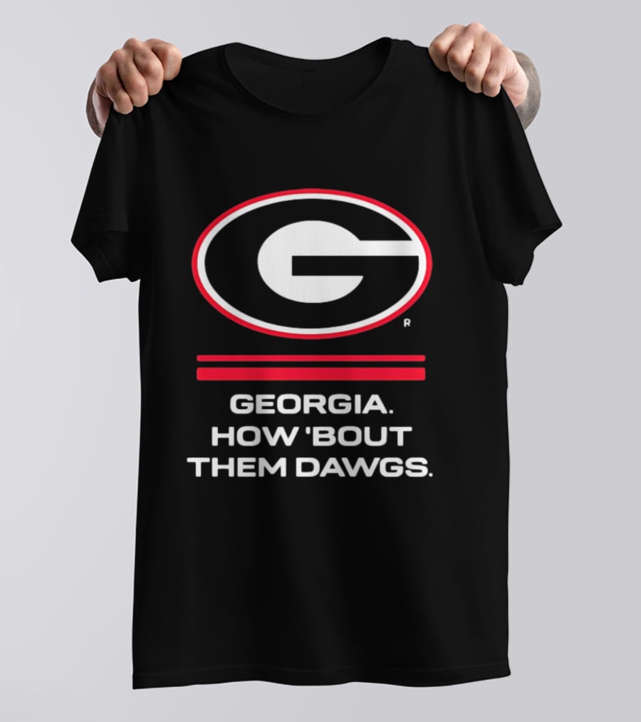 Georgia Bulldogs How 'Bout Them Dawgs G T-Shirt