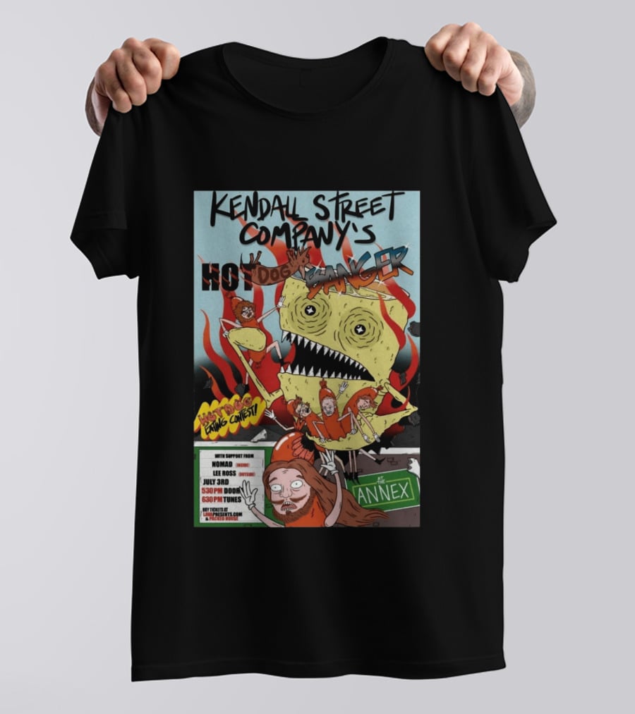Kendall Street Company Hot Dog Banger The Annex Norfolk VA July 3 2026 Eating Contest T-Shirt