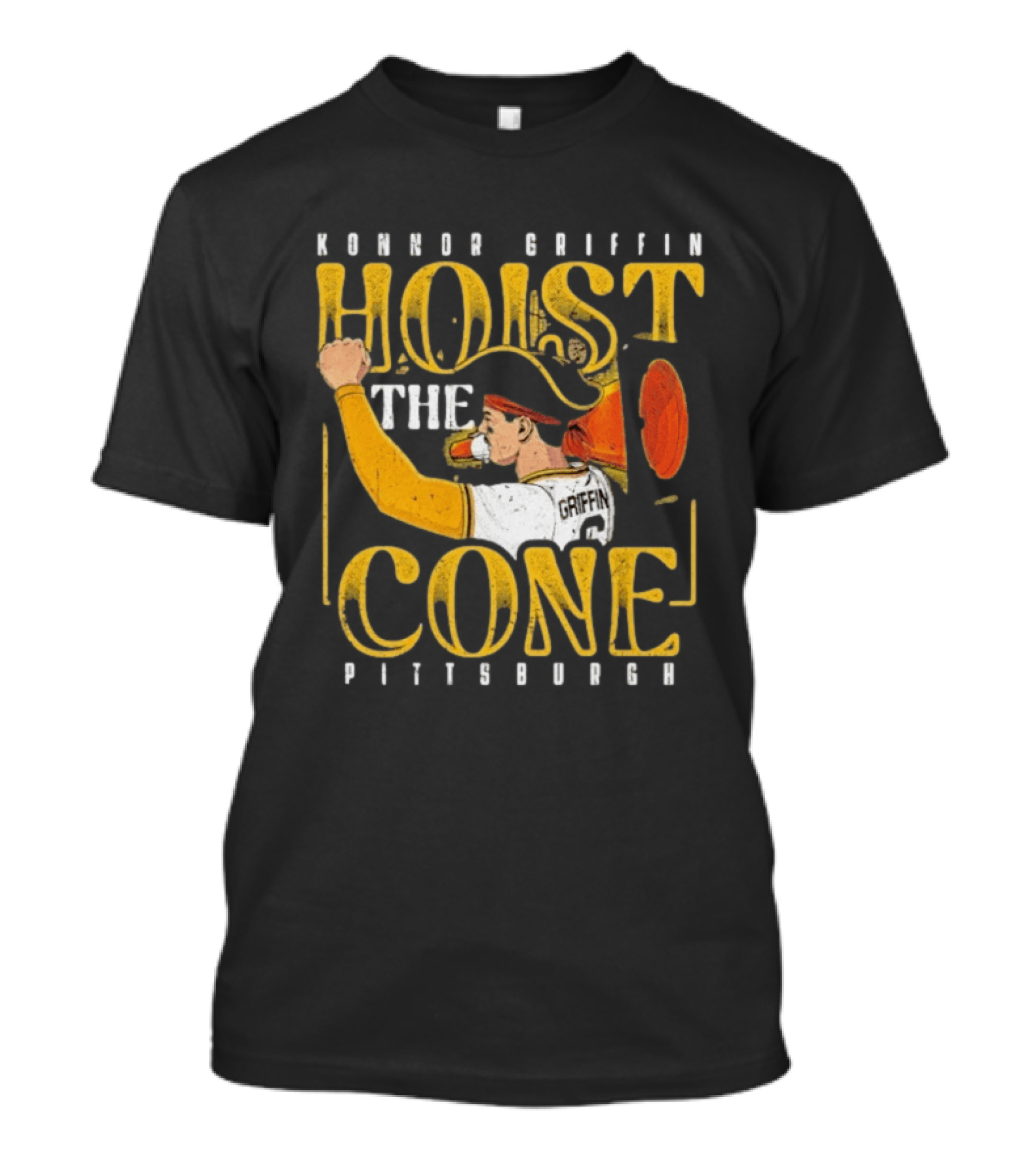 Konnor Griffin Hoist The Cone Pittsburgh T-Shirt