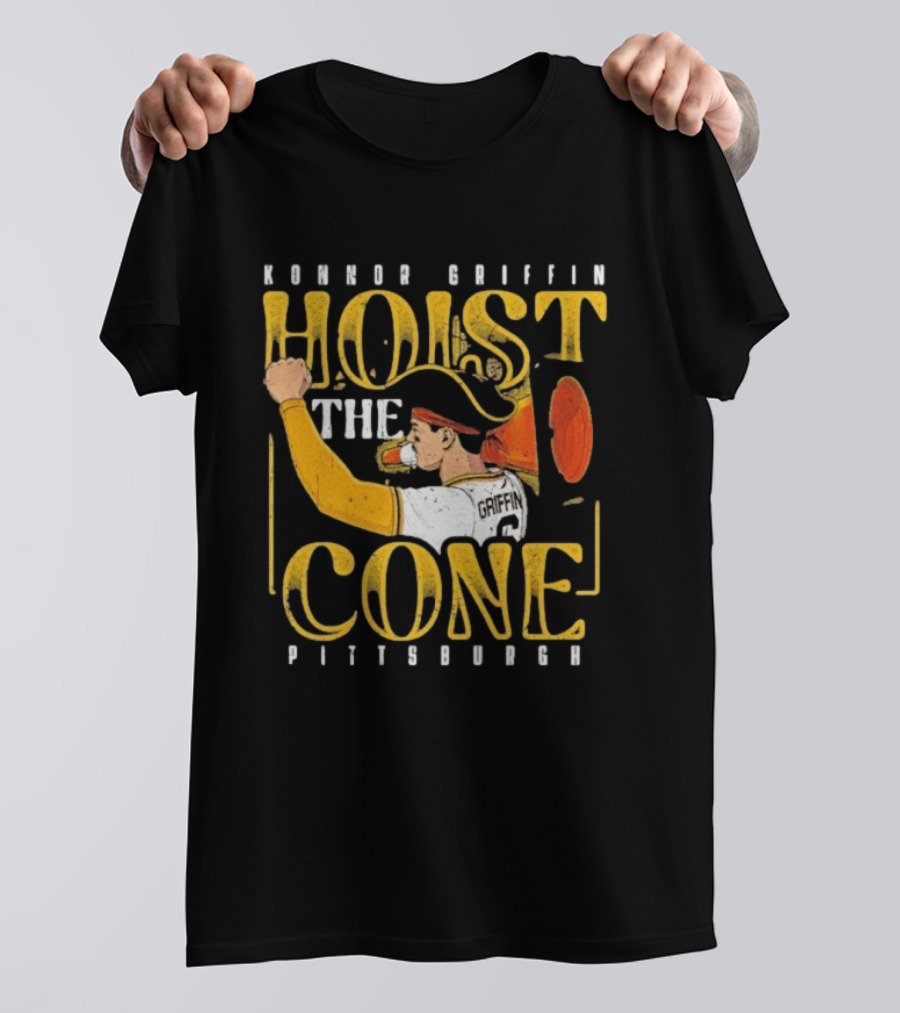 Konnor Griffin Hoist The Cone Pittsburgh T-Shirt