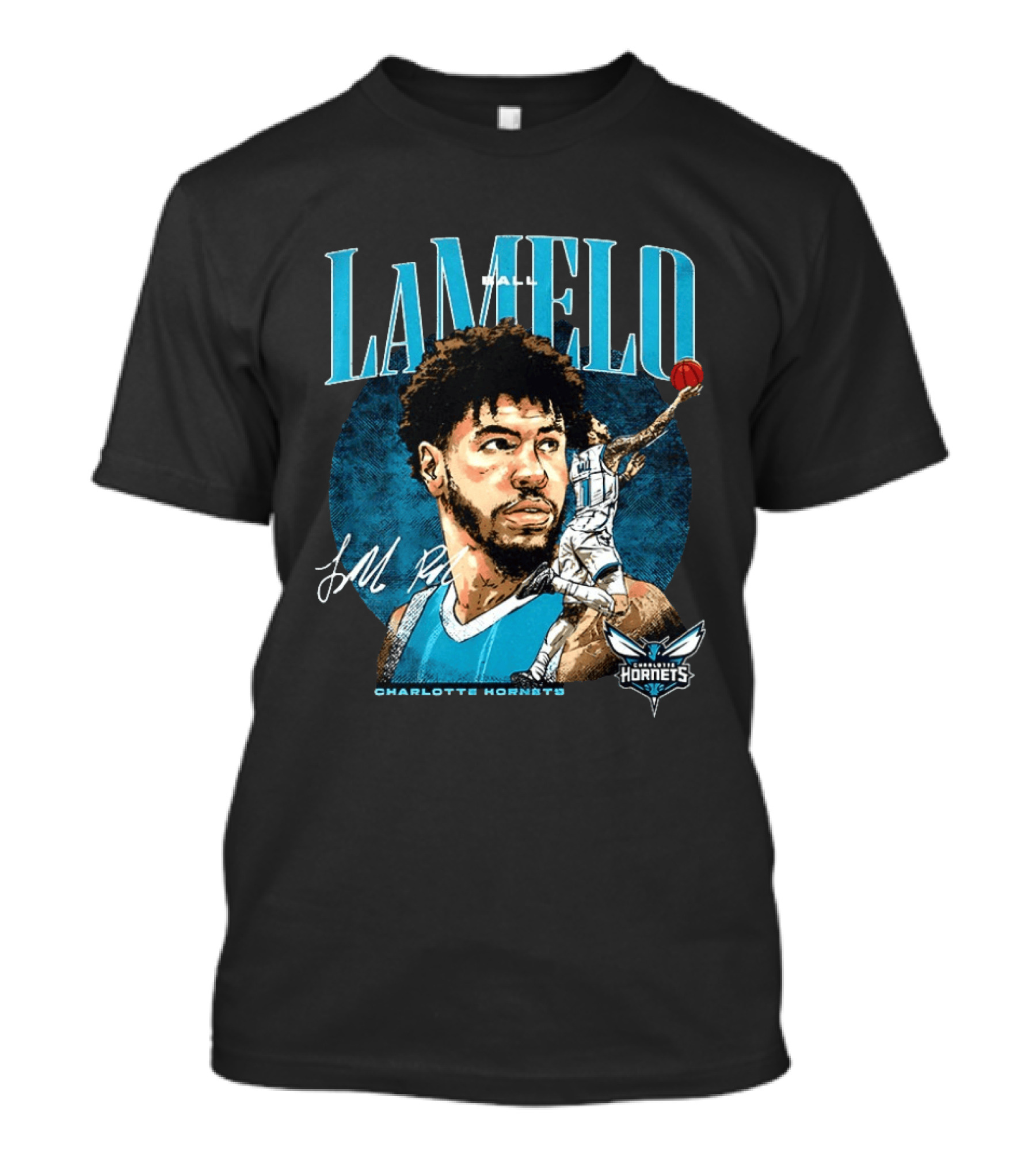 LaMelo Ball Charlotte Hornets NBA 2026 Player Signature Edition T-Shirt
