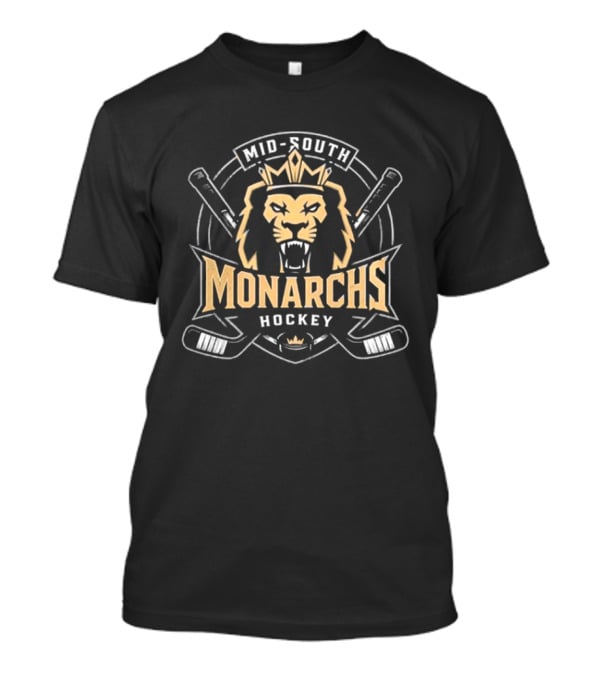 Mid South Monarchs Hockey 2026 Rule The Ice T-Shirt