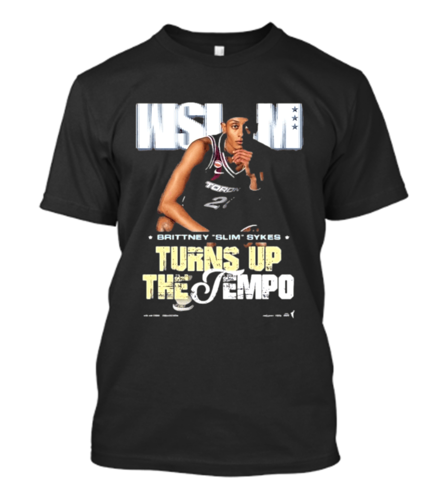 Slam 262 Brittney Slim Sykes Turns Up The Tempo T-Shirt