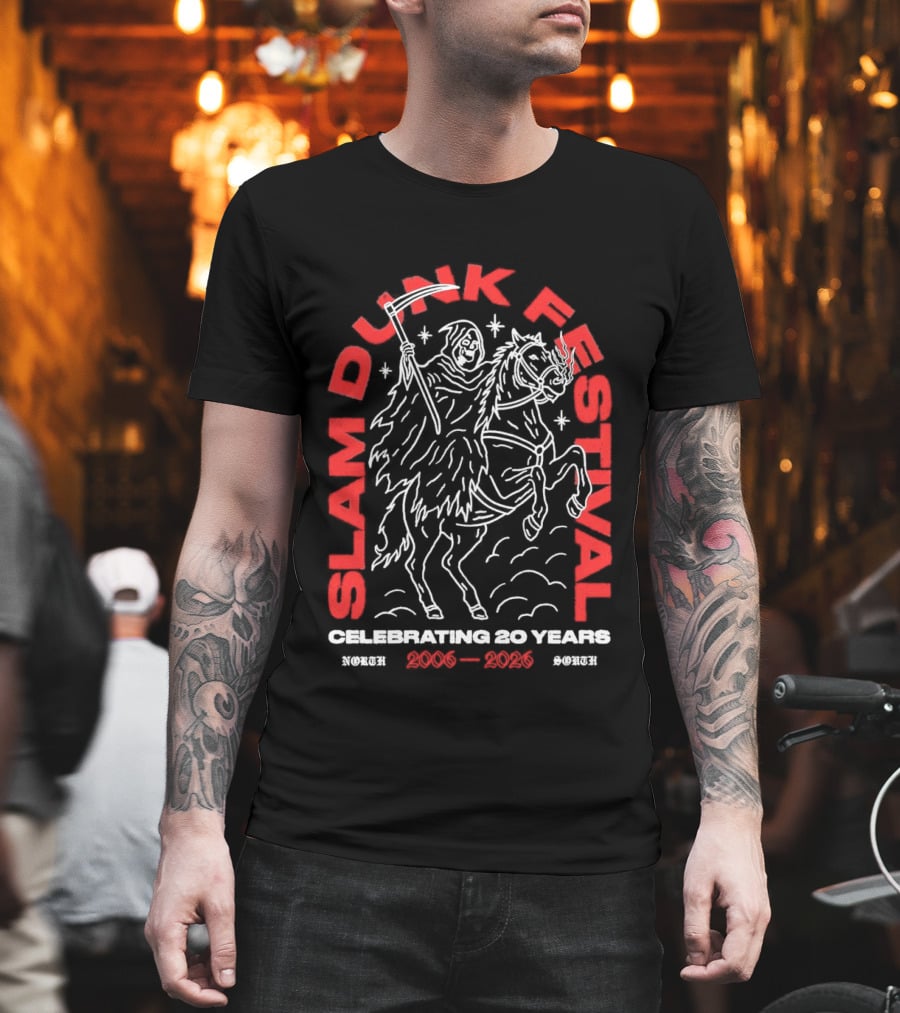 Slam Dunk Festival Celebrating 20 Years 2005 2025 Year Of The Horse T-Shirt
