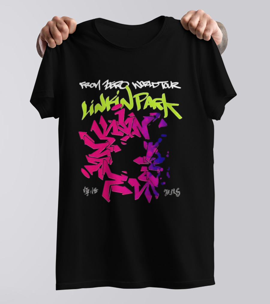 Linkin Park From Zero World Tour 2026 Graffiti T-Shirt