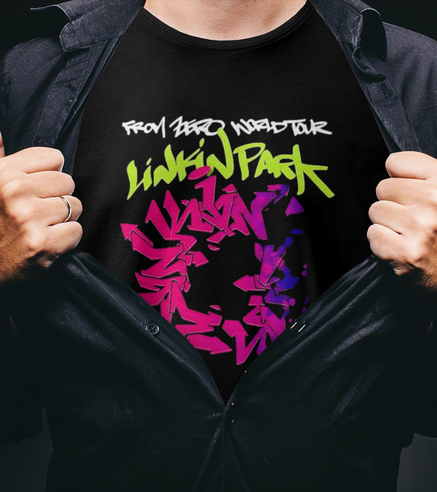 Linkin Park From Zero World Tour 2026 Graffiti T-Shirt