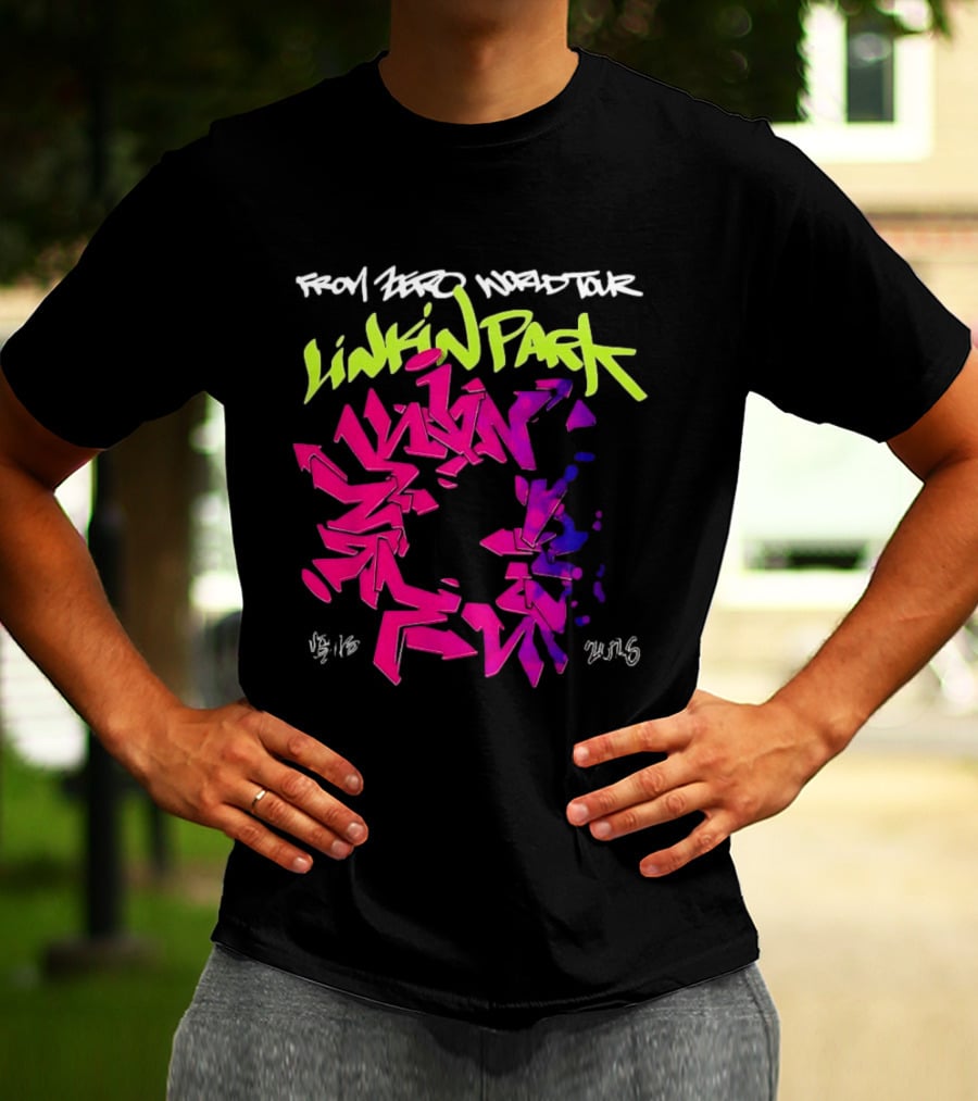 Linkin Park From Zero World Tour 2026 Graffiti T-Shirt