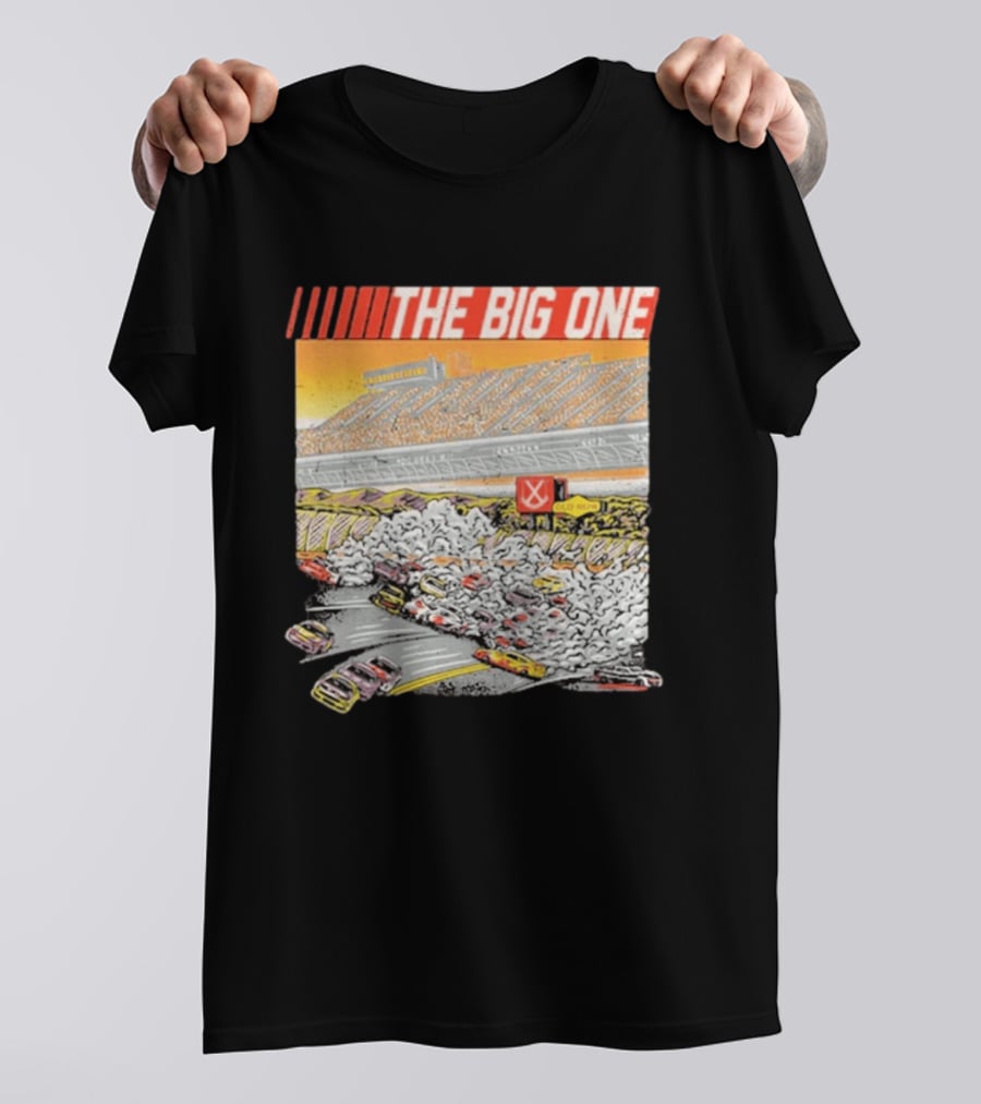 The Big One Old Brook NASCAR Racing Scene T-Shirt