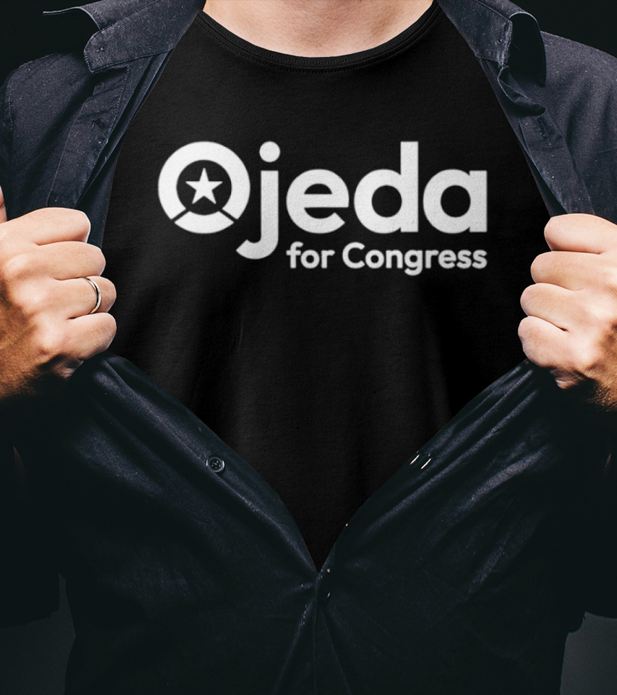 Ojeda For Congress Star Emblem Campaign T-Shirt