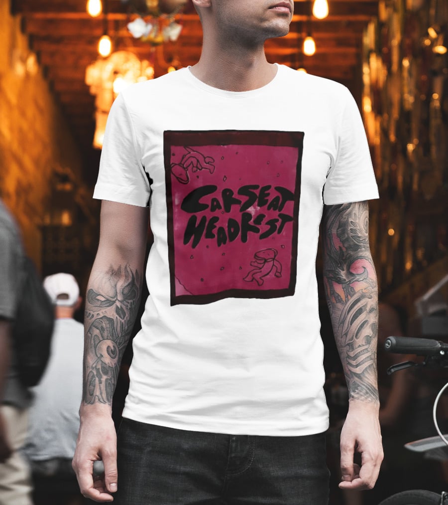 Car Seat Headrest Pink Alien T-Shirt