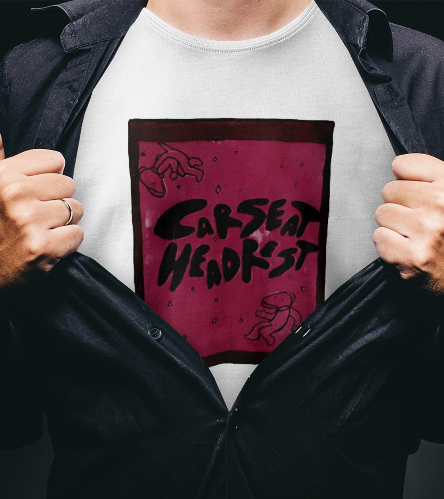 Car Seat Headrest Pink Alien T-Shirt