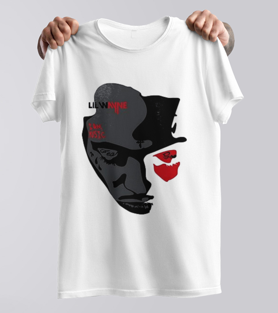 Lil Wayne I Am Music Sorry 4 The Wait Face T-Shirt