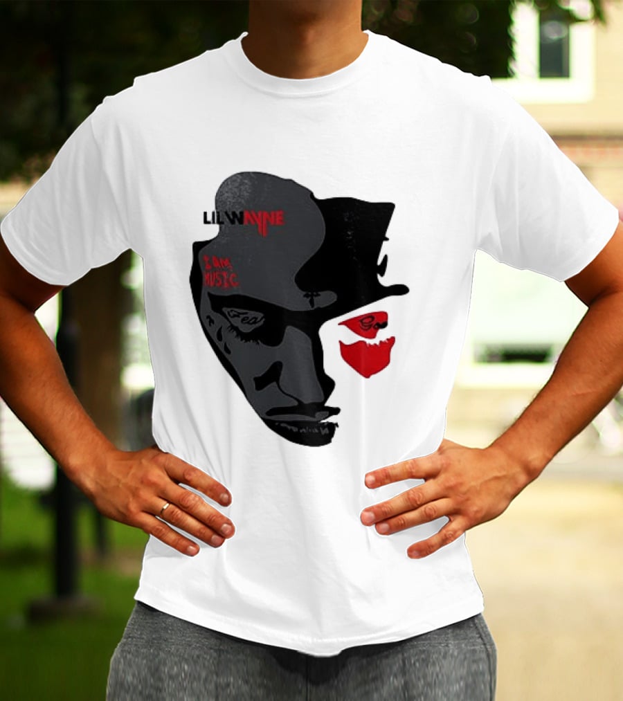 Lil Wayne I Am Music Sorry 4 The Wait Face T-Shirt