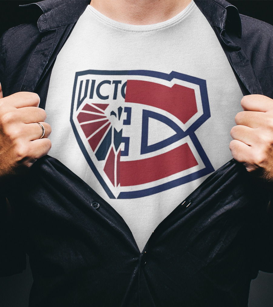 Montreal Victoire Montreal Canadiens NHL Mashup T-Shirt
