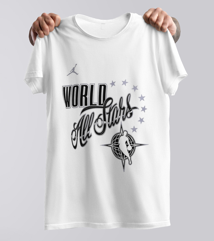 OKC Thunder Nike Shai Gilgeous Alexander 2026 World All Stars Basketball Jordan T-Shirt