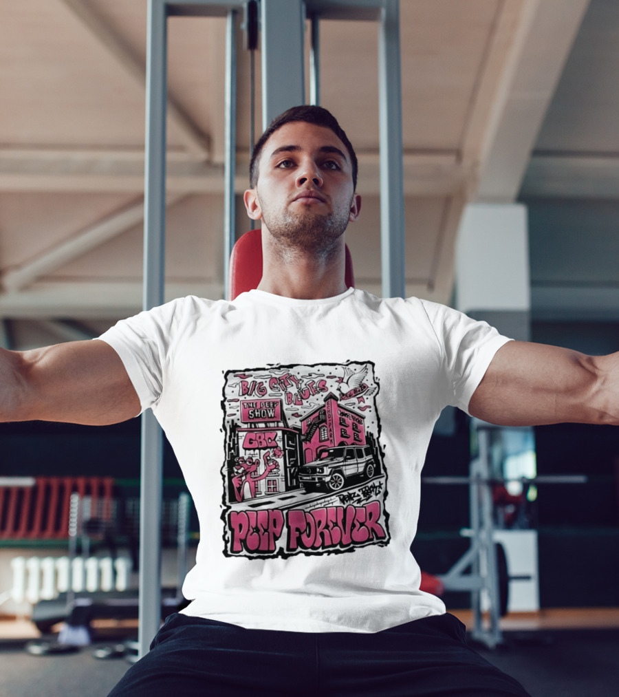 Big City Blues Peep Show Peep Forever Pink Panther GBC Park Avenue T-Shirt