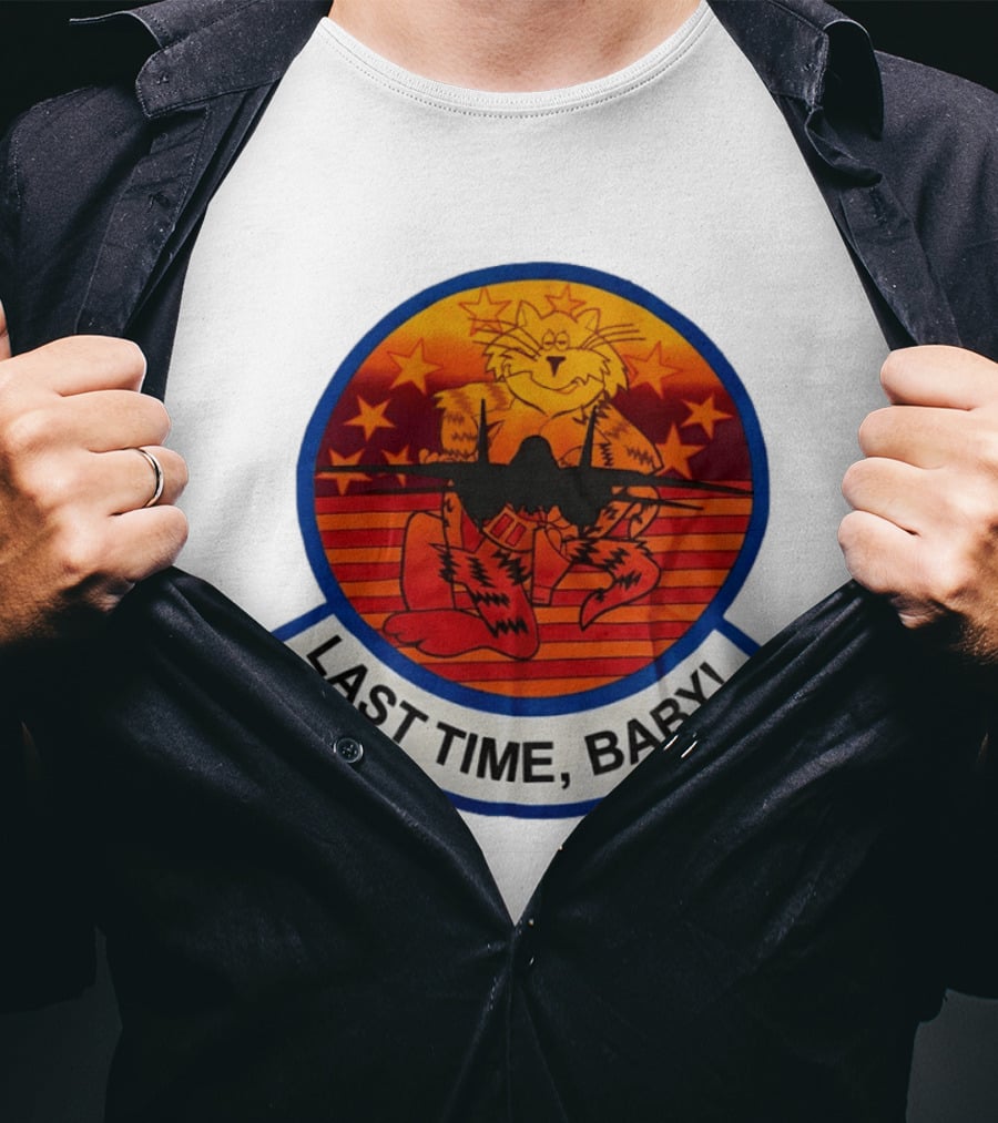 Tiger Last Time Baby Sunset Stars T-Shirt