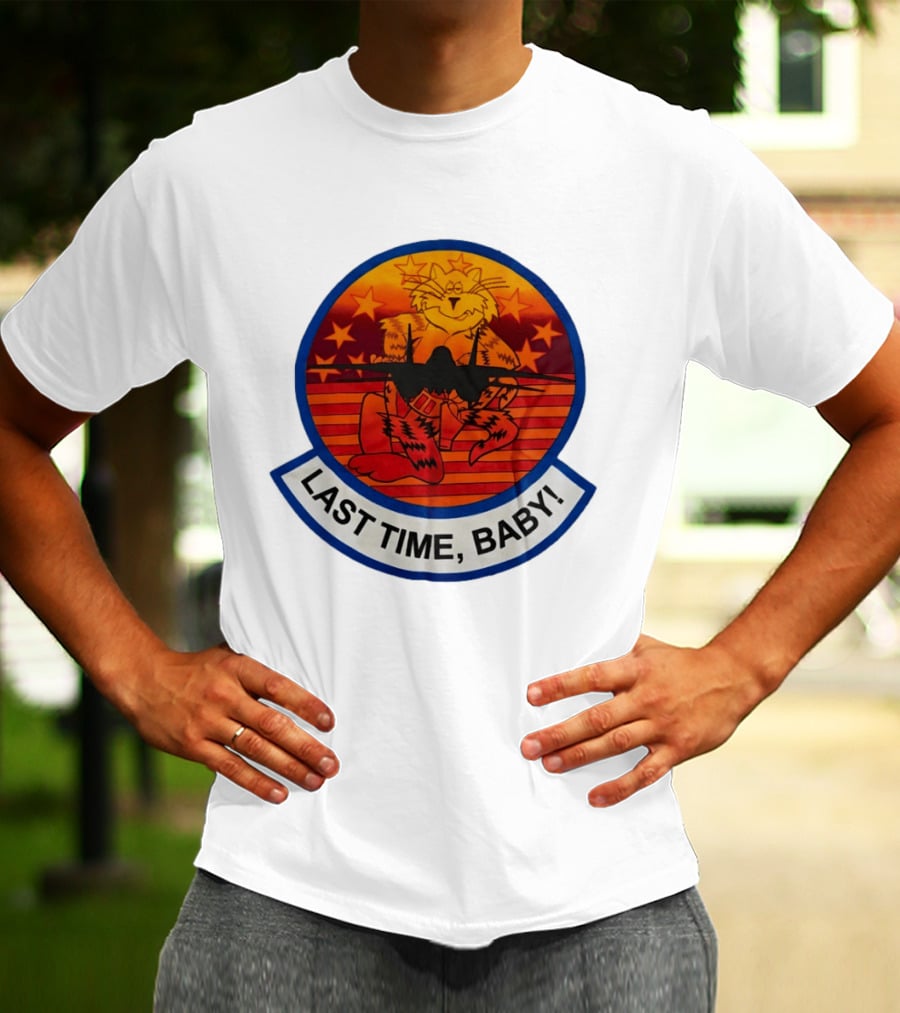 Tiger Last Time Baby Sunset Stars T-Shirt