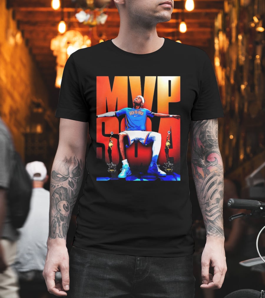 Back To Back MVP Shai Gilgeous Alexander 2026 SGA NBA T-Shirt