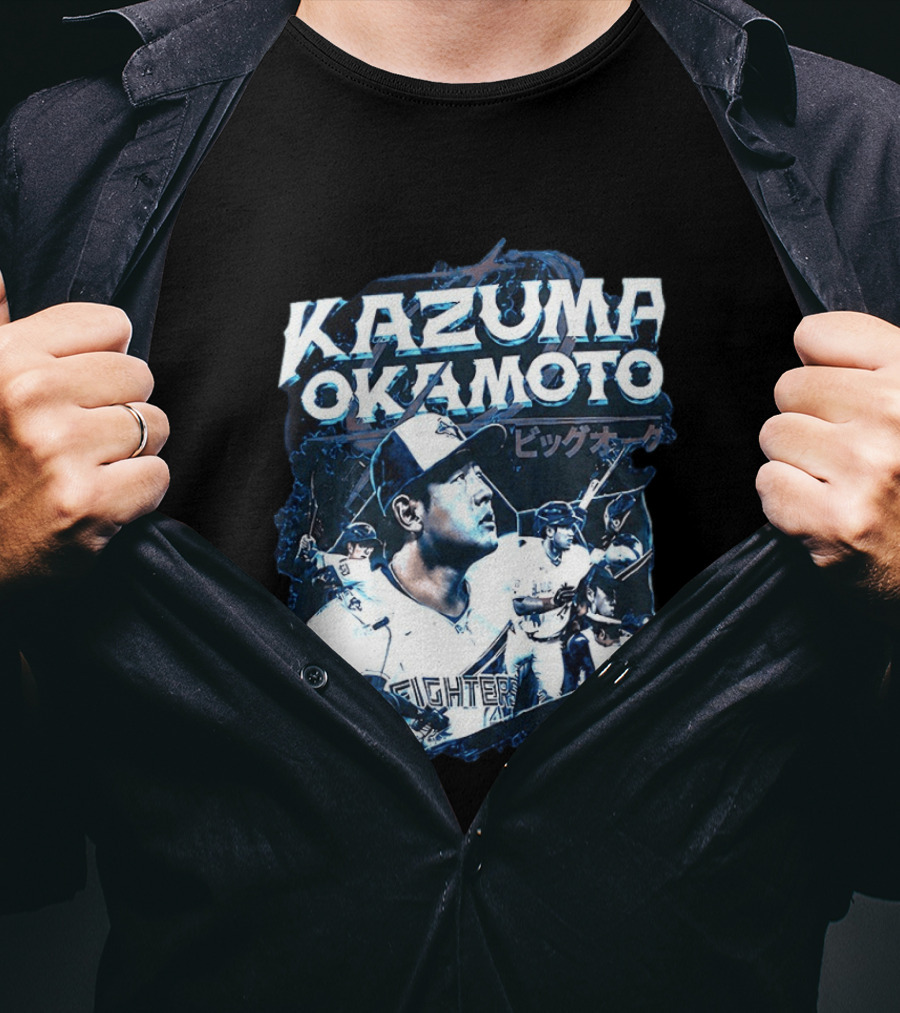 Kazuma Okamoto Fighters MLB Baseball Toronto Blue Jays 2026 T-Shirt