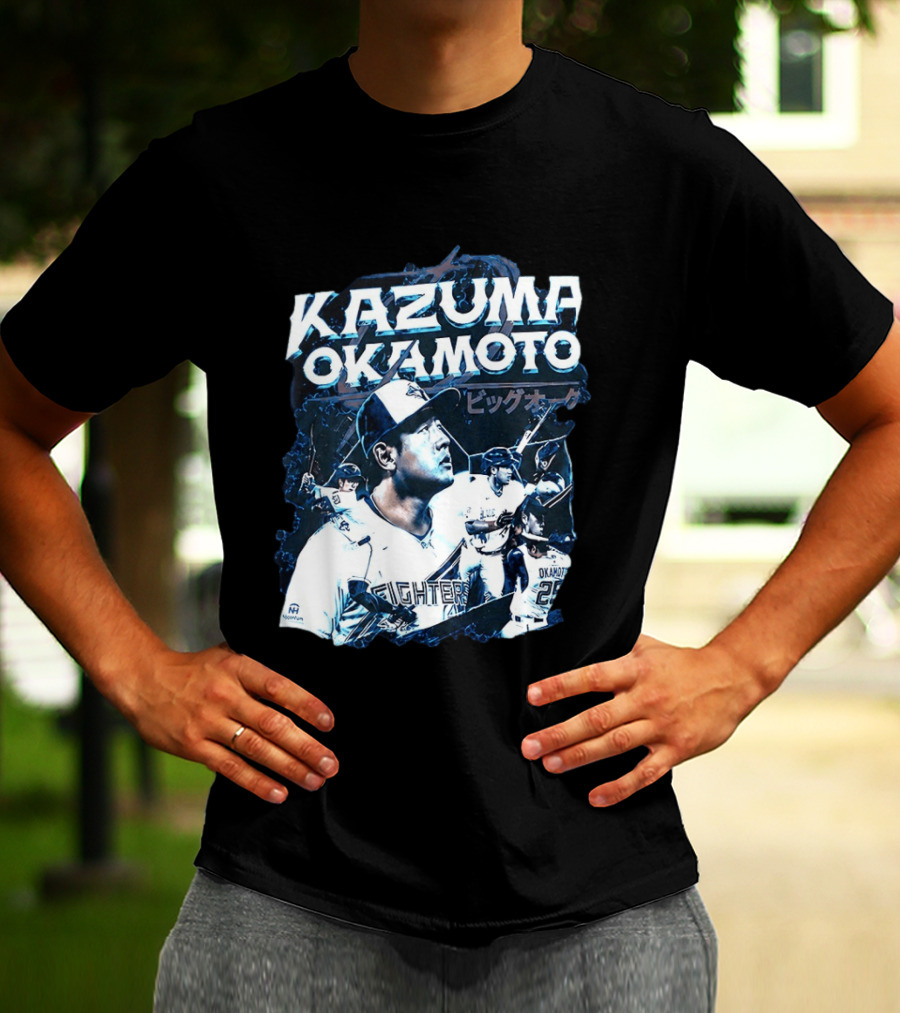 Kazuma Okamoto Fighters MLB Baseball Toronto Blue Jays 2026 T-Shirt