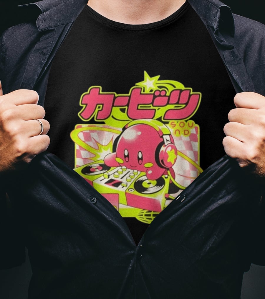 Kirby DJ Beats T-Shirt