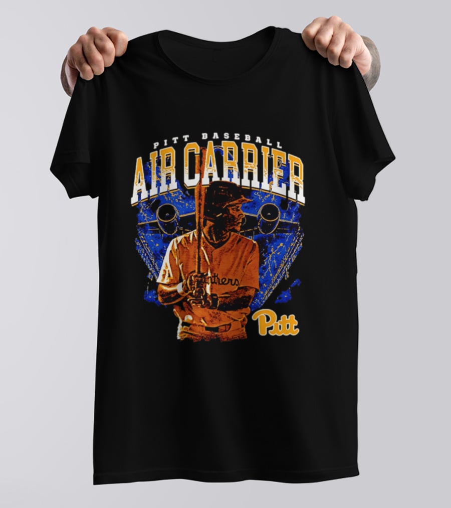 Pitt Panthers Baseball Air Carrier T-Shirt