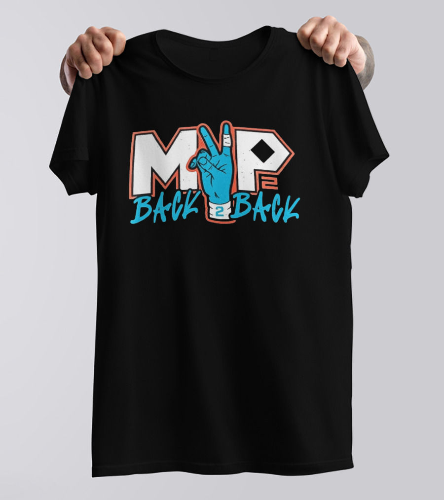 Oklahoma City Thunder MVP Back 2 Back 2026 T-Shirt