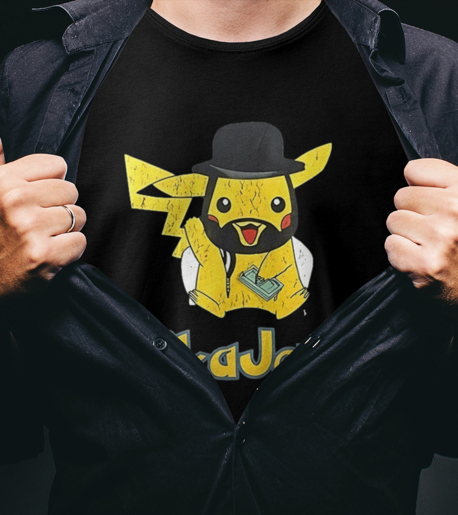 PikaJew And Niggachu Pokemon T-Shirt