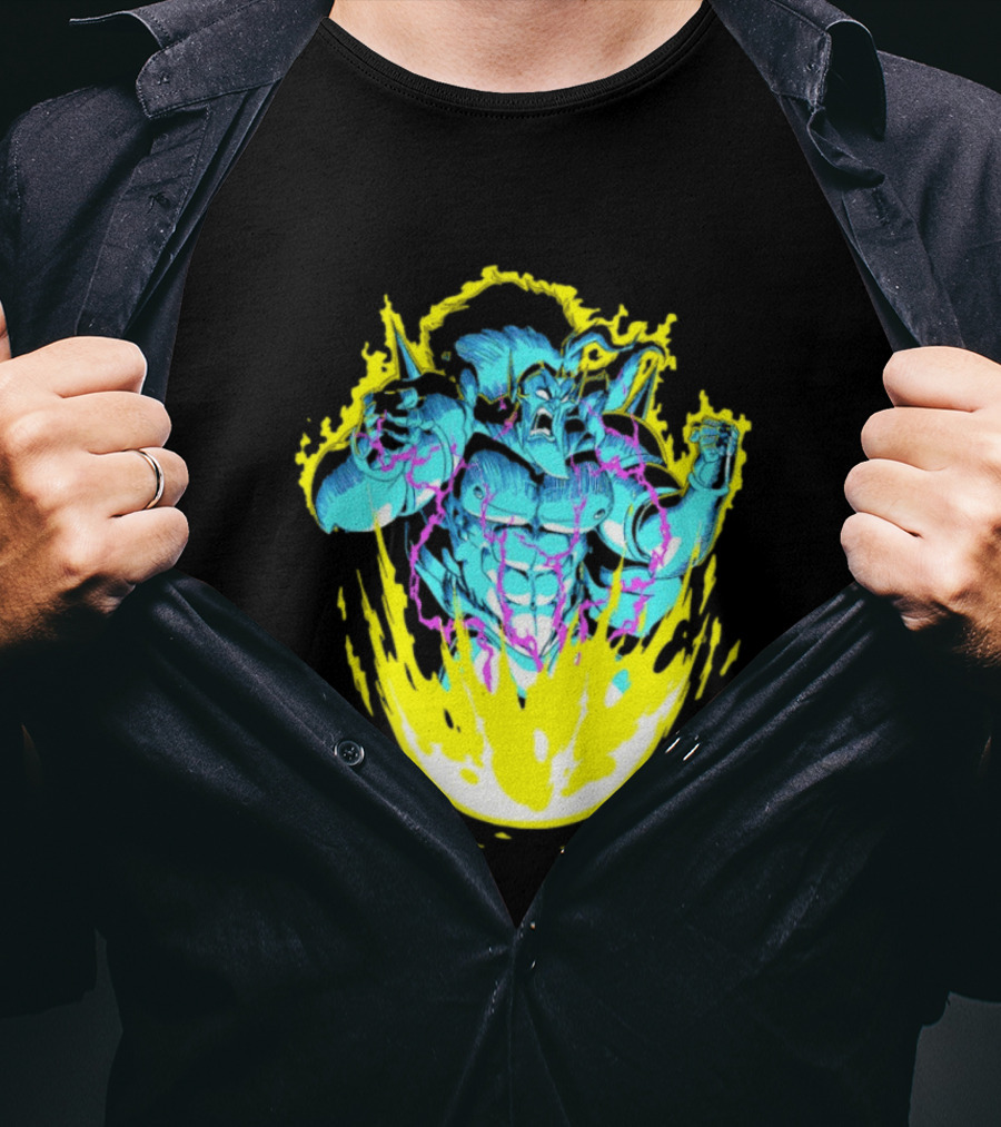 Starbarians Killgar Killgarian Rage Burst With Electric Energy T-Shirt