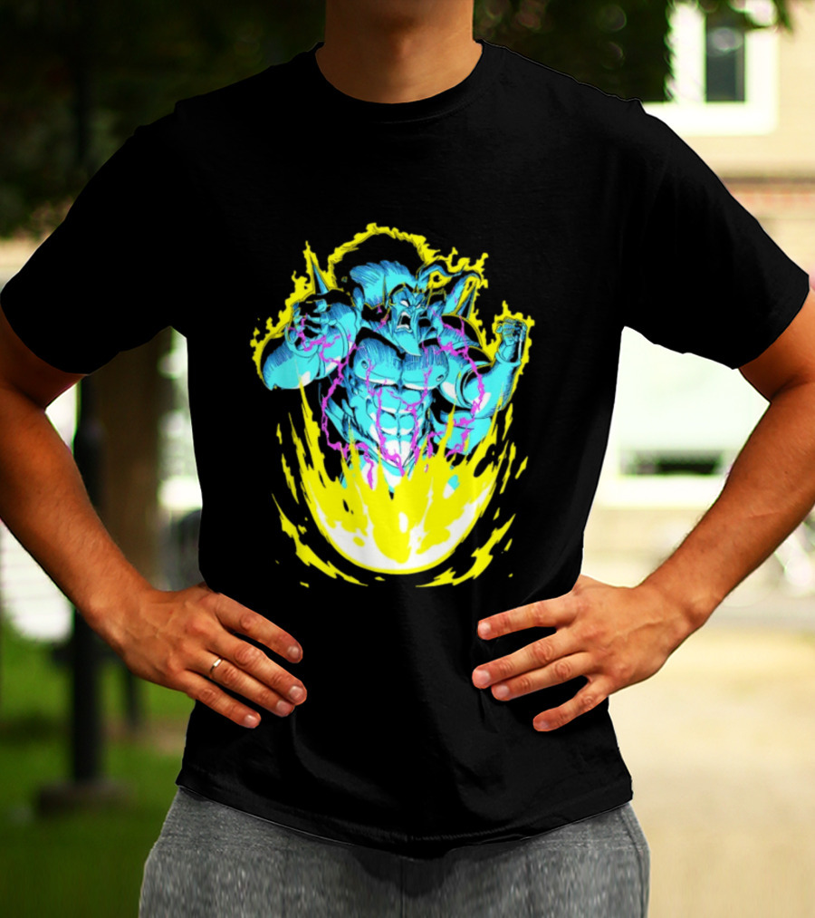 Starbarians Killgar Killgarian Rage Burst With Electric Energy T-Shirt