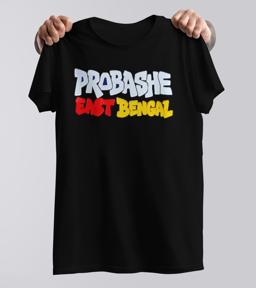 Probashe East Bengal Football Club Supporter T-Shirt