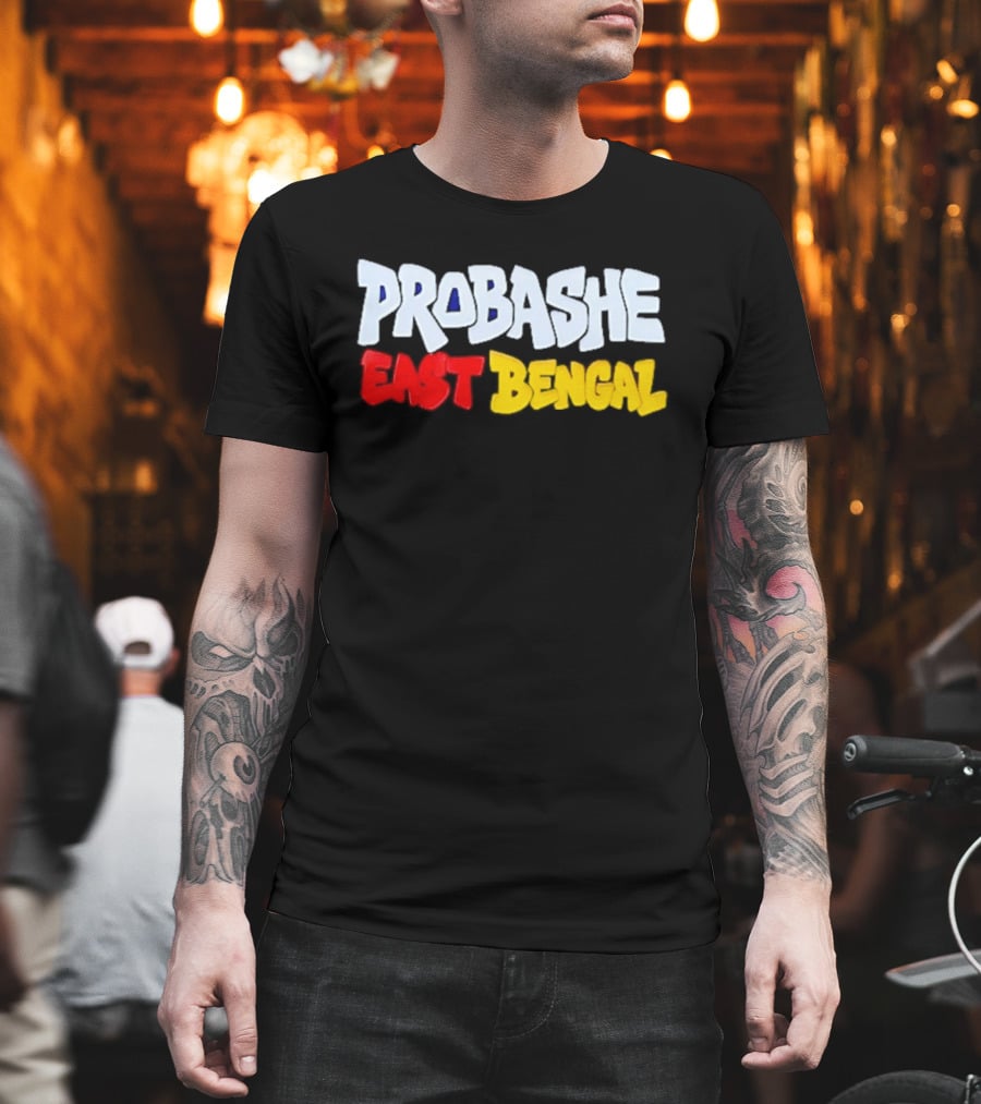 Probashe East Bengal Football Club Supporter T-Shirt