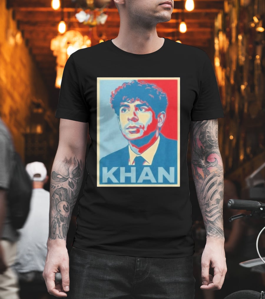 Tony Khan Hope Style Portrait KHAN T-Shirt