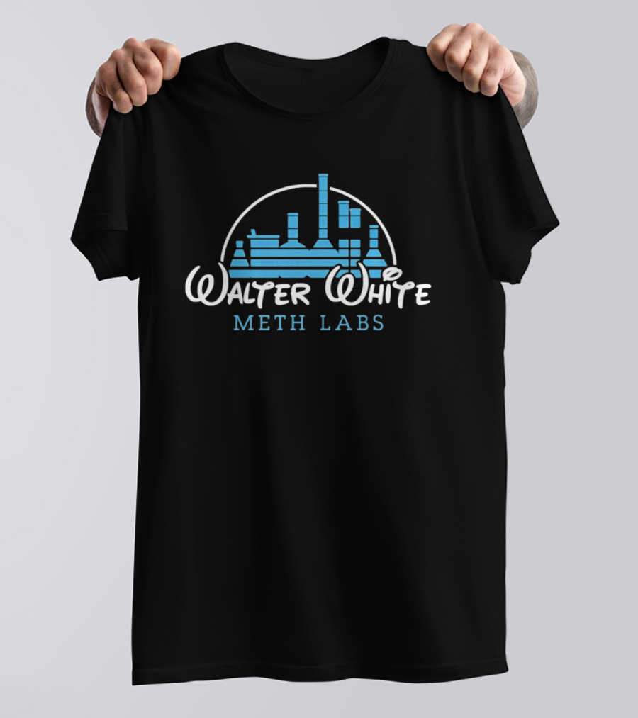 Walter White Meth Labs Disney Style Breaking Bad T-Shirt