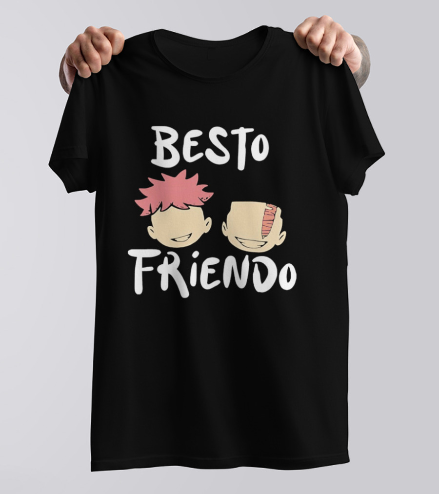 Yuji Itadori And Aoi Todo Besto Friendo Jujutsu Kaisen Anime T-Shirt