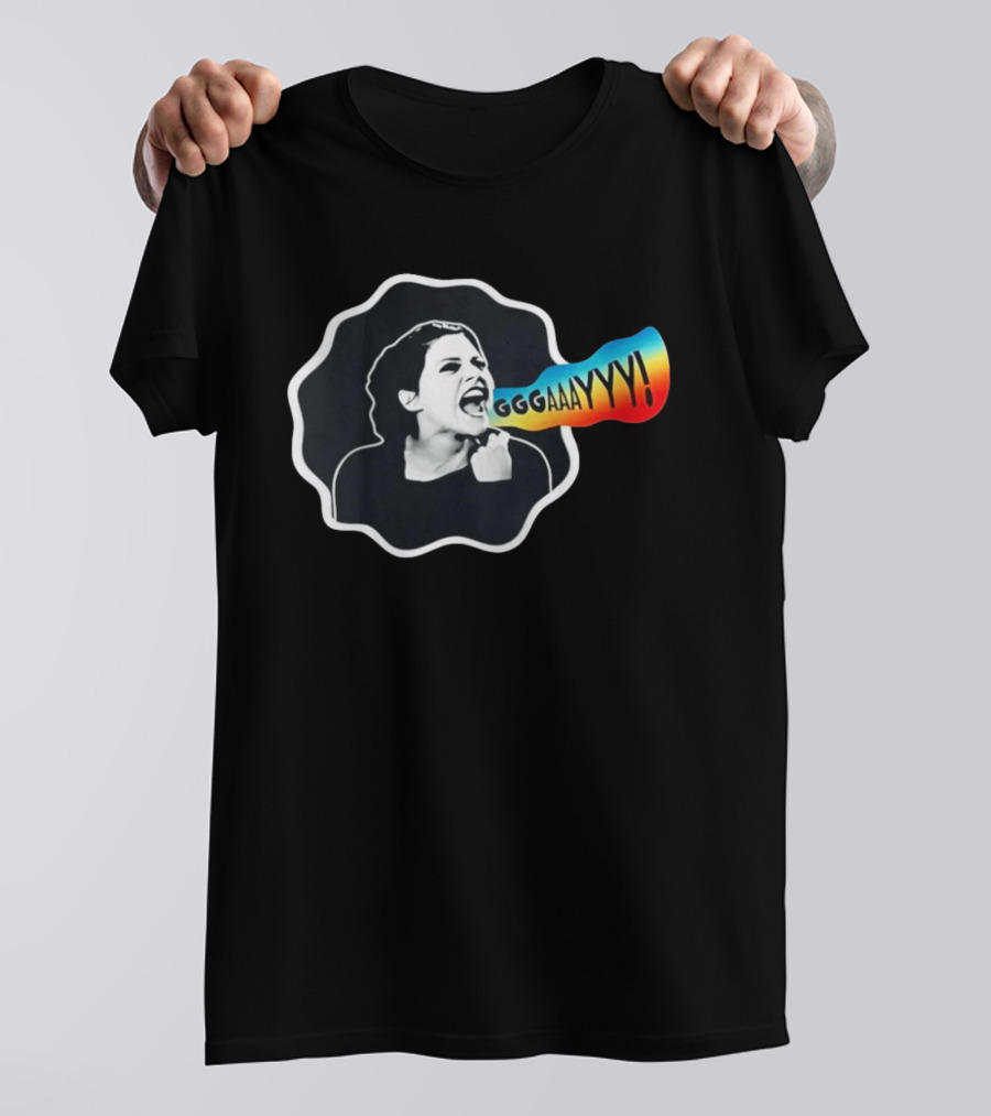 Lisa Swenson GGGAAAYYY Shout LGBTQ Pride T-Shirt