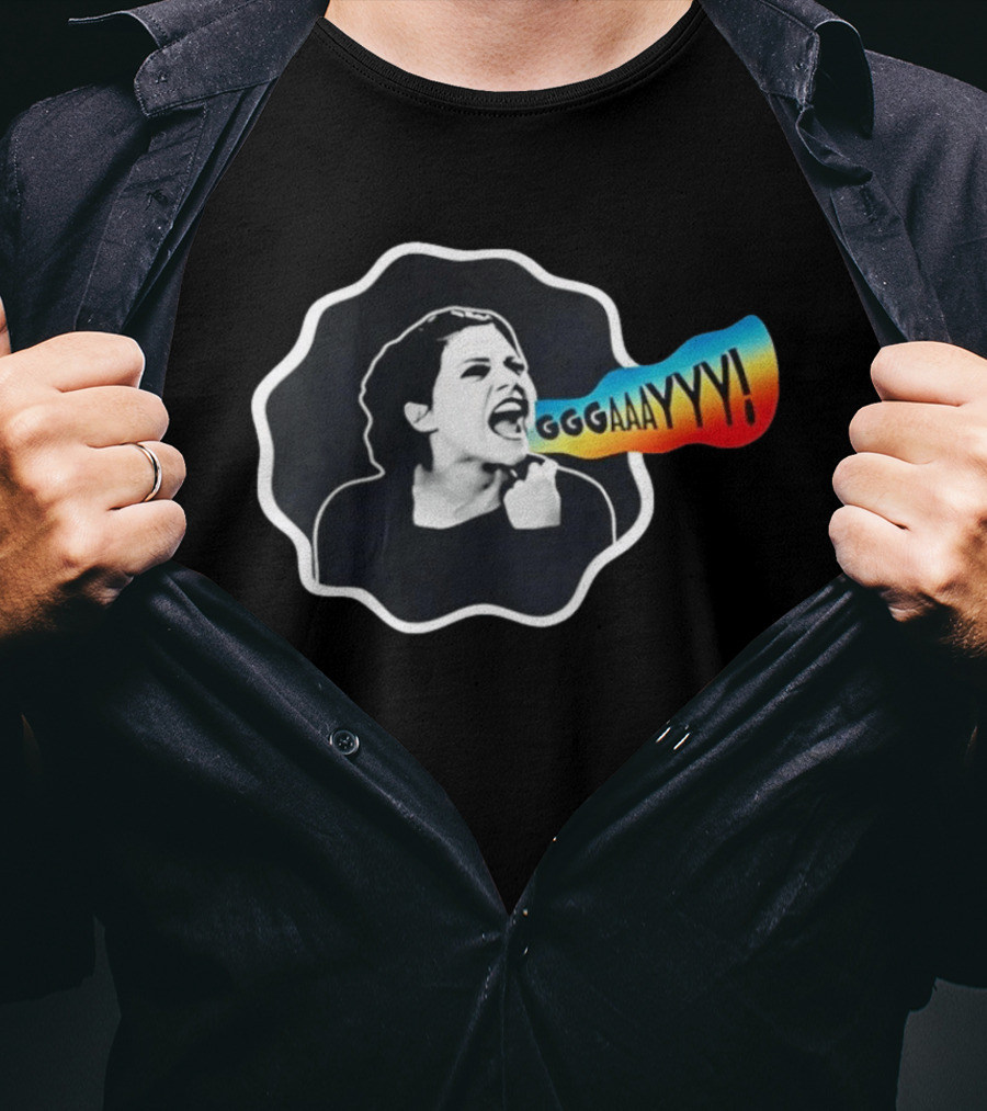 Lisa Swenson GGGAAAYYY Shout LGBTQ Pride T-Shirt