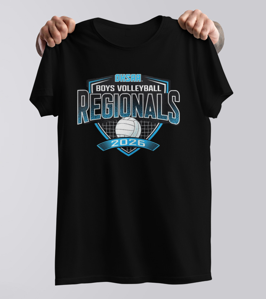 OHSAA Boys Volleyball Regionals 2026 Volleyball Tournament T-Shirt