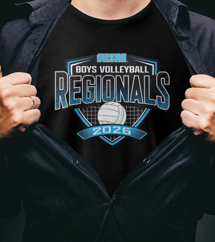 OHSAA Boys Volleyball Regionals 2026 Volleyball Tournament T-Shirt
