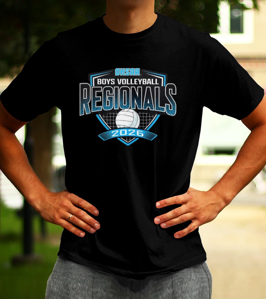 OHSAA Boys Volleyball Regionals 2026 Volleyball Tournament T-Shirt