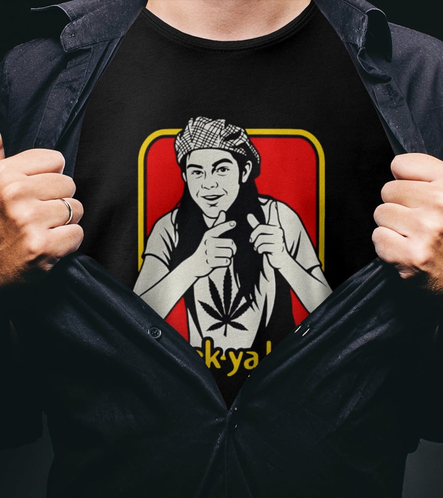 Check Ya Later Slater Dazed And Confused Retro Style Cannabis Leaf T-Shirt
