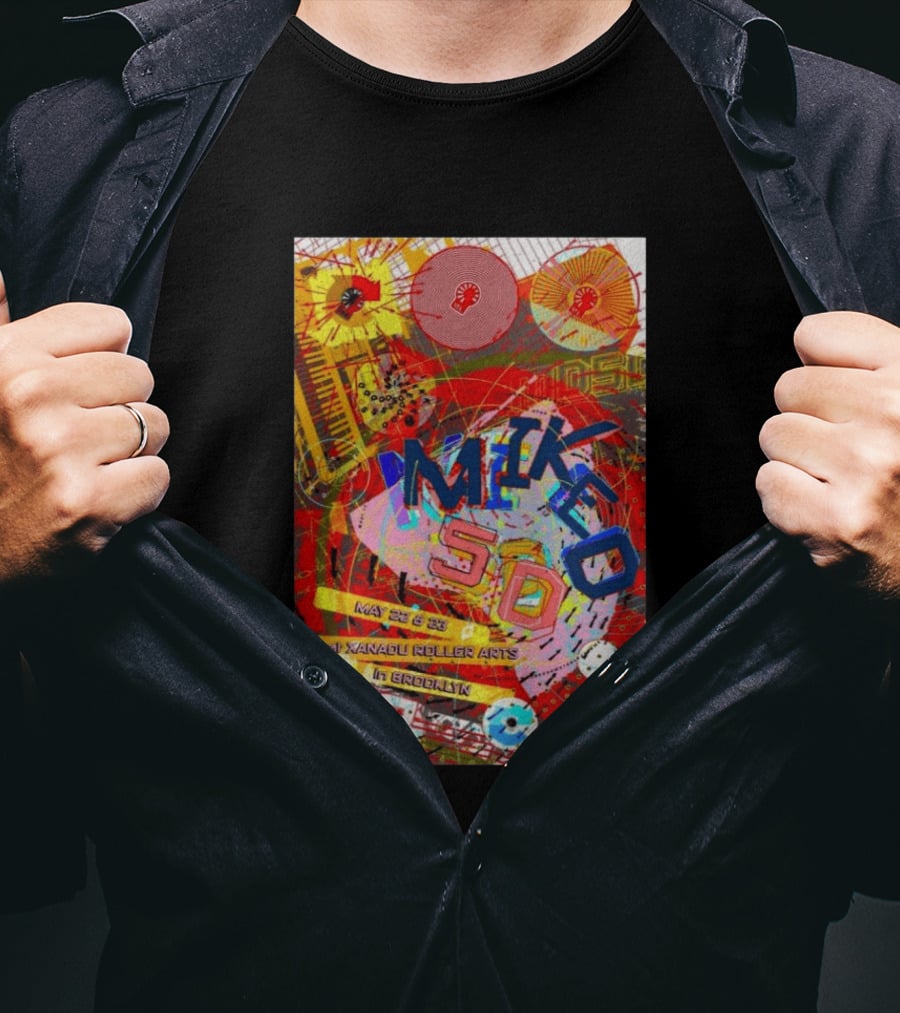 Mike D 50 Brooklyn May 22 23 2026 Xanadu Roller Arts T-Shirt