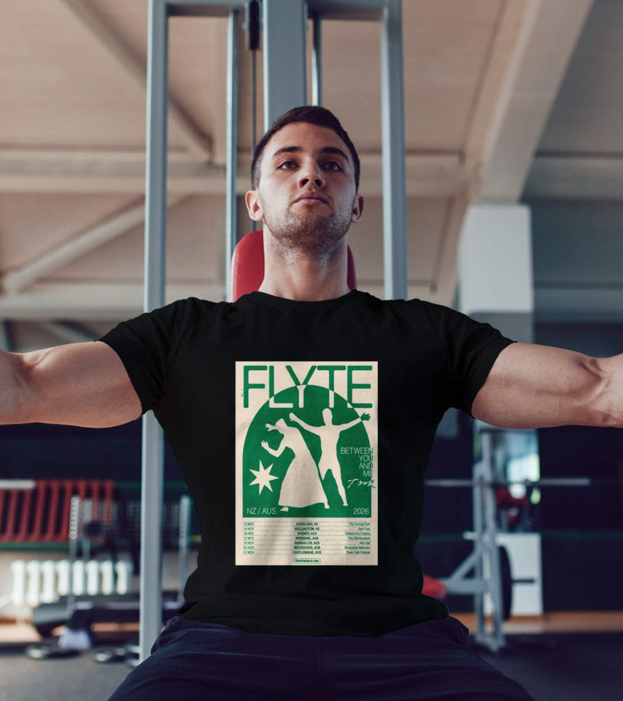 Flyte Between You And Me Tour NZ AUS 2026 T-Shirt