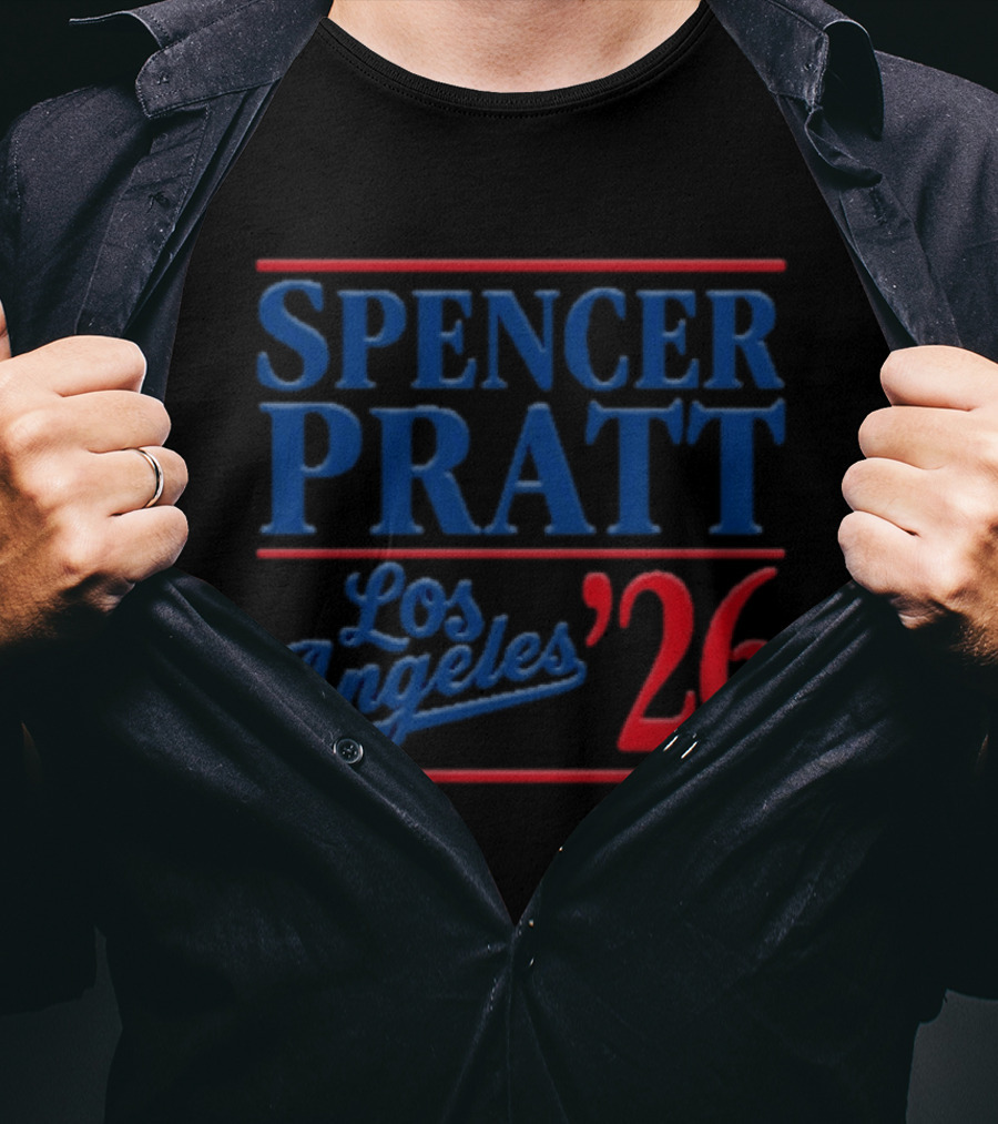 Spencer Pratt Los Angeles 2026 Mayor Election Campaign T-Shirt