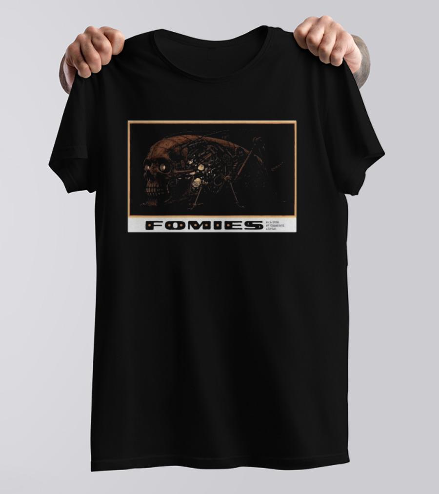 Fomies Skull Mechanica Leipzig UT Connewitz 14 May 2026 T-Shirt