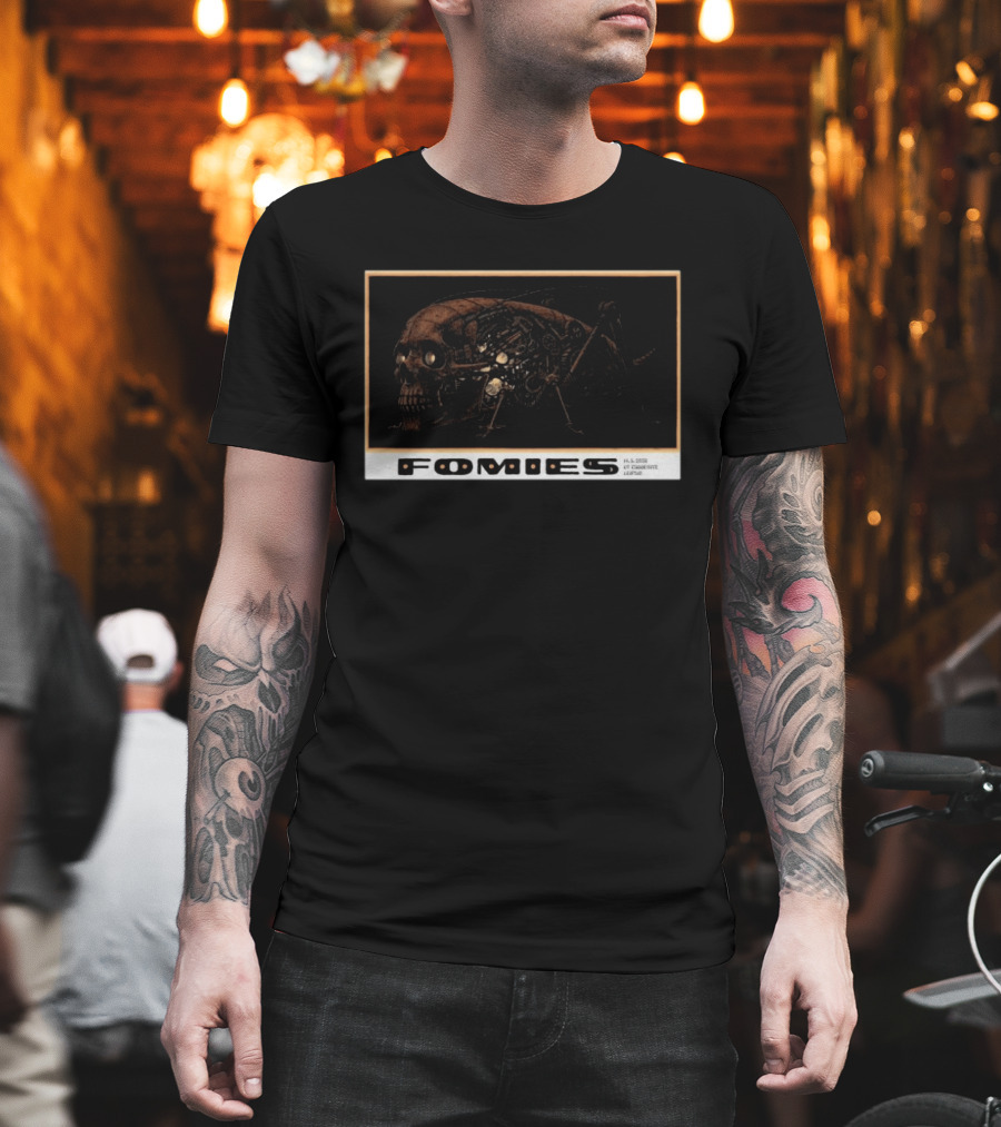 Fomies Skull Mechanica Leipzig UT Connewitz 14 May 2026 T-Shirt