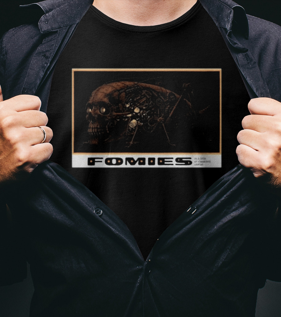 Fomies Skull Mechanica Leipzig UT Connewitz 14 May 2026 T-Shirt