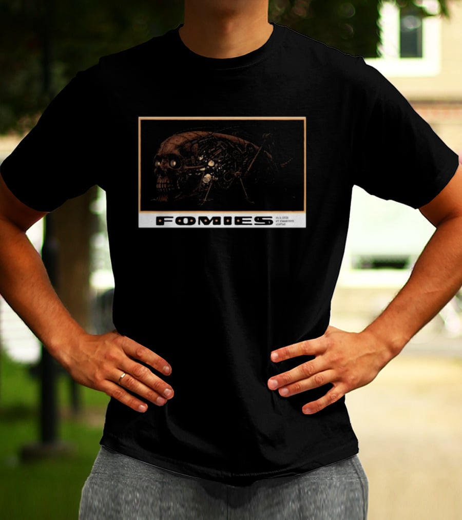 Fomies Skull Mechanica Leipzig UT Connewitz 14 May 2026 T-Shirt