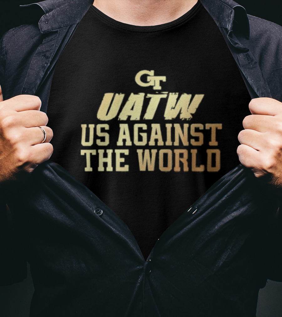 Georgia Tech UATW Us Against The World Yellow Jackets Spring 26 Game T-Shirt